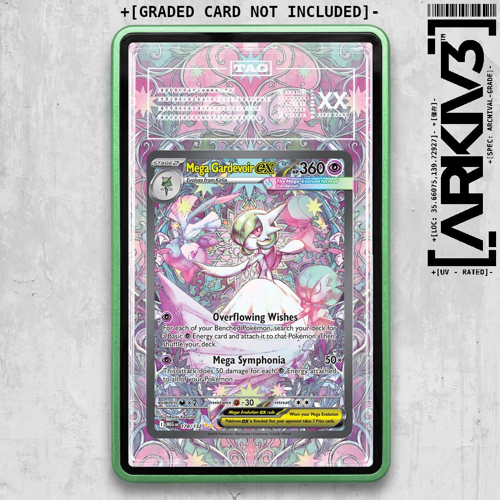 ARKIV3 TAG graded front - Green