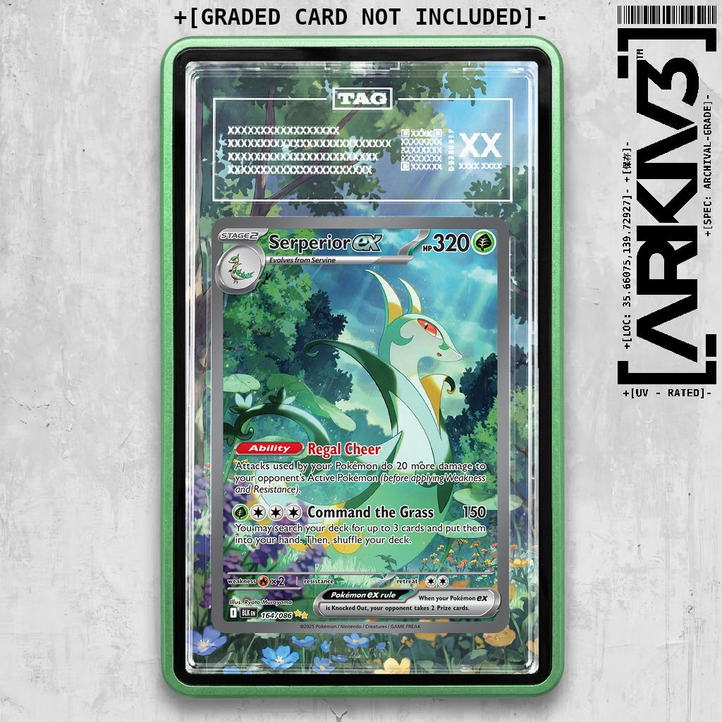 ARKIV3 TAG graded front - Green
