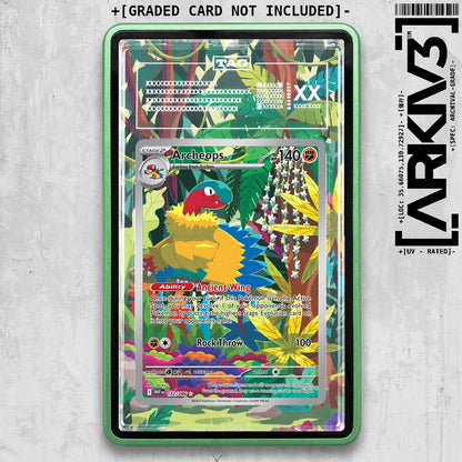 ARKIV3 TAG graded front - Green