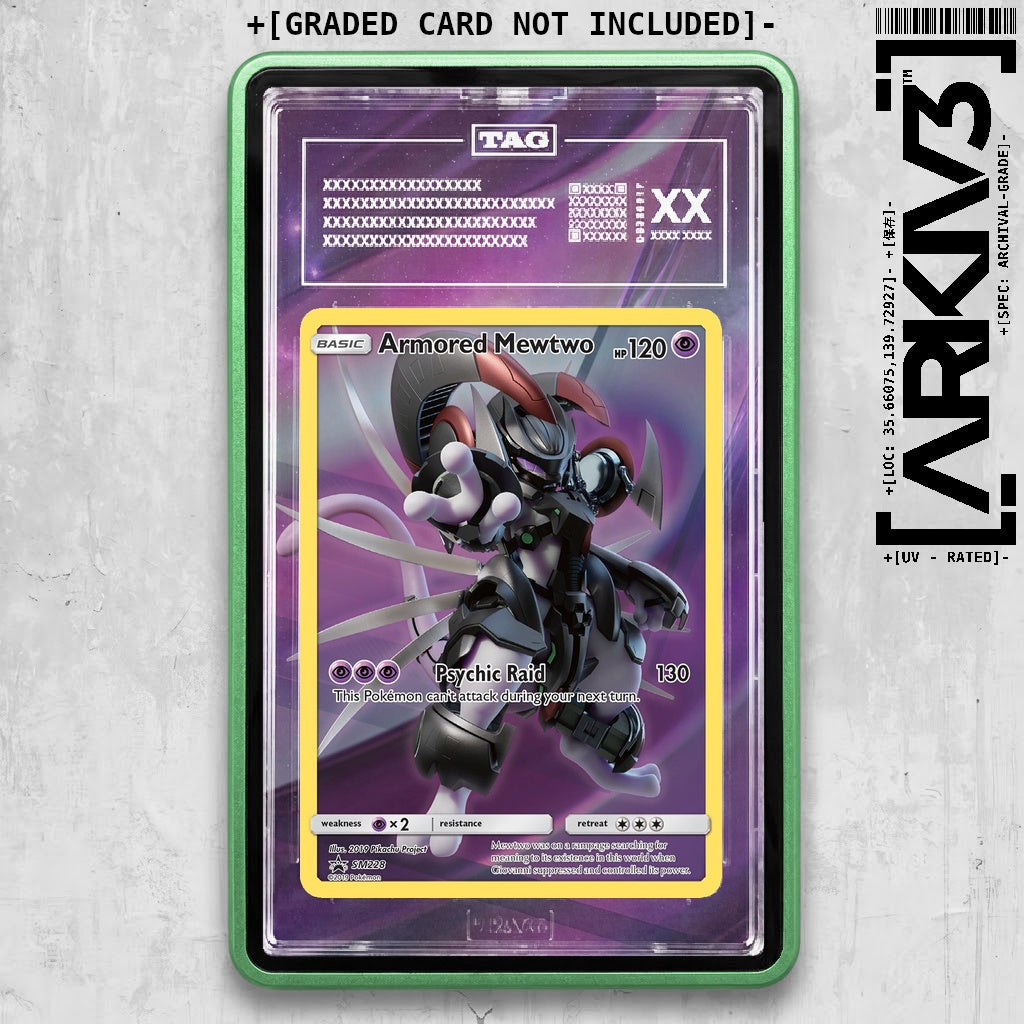 ARKIV3 TAG graded front - Green