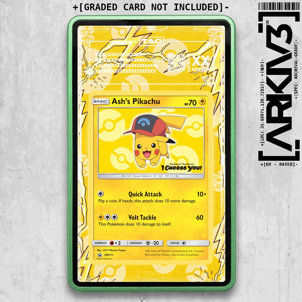 ARKIV3 TAG graded front - Green