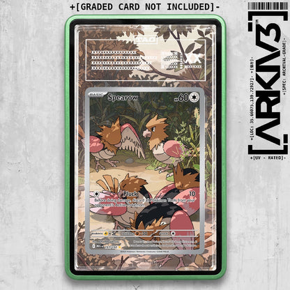 ARKIV3 TAG graded front - Green