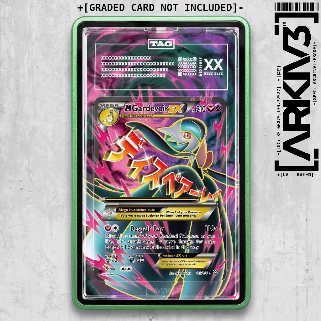 ARKIV3 TAG graded front - Green