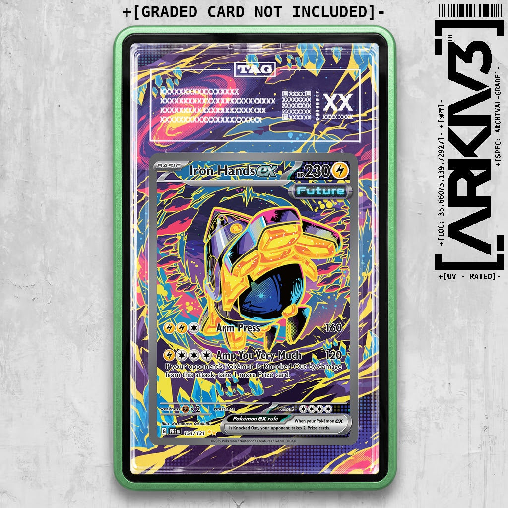 ARKIV3 TAG graded front - Green