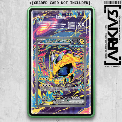 ARKIV3 TAG graded front - Green