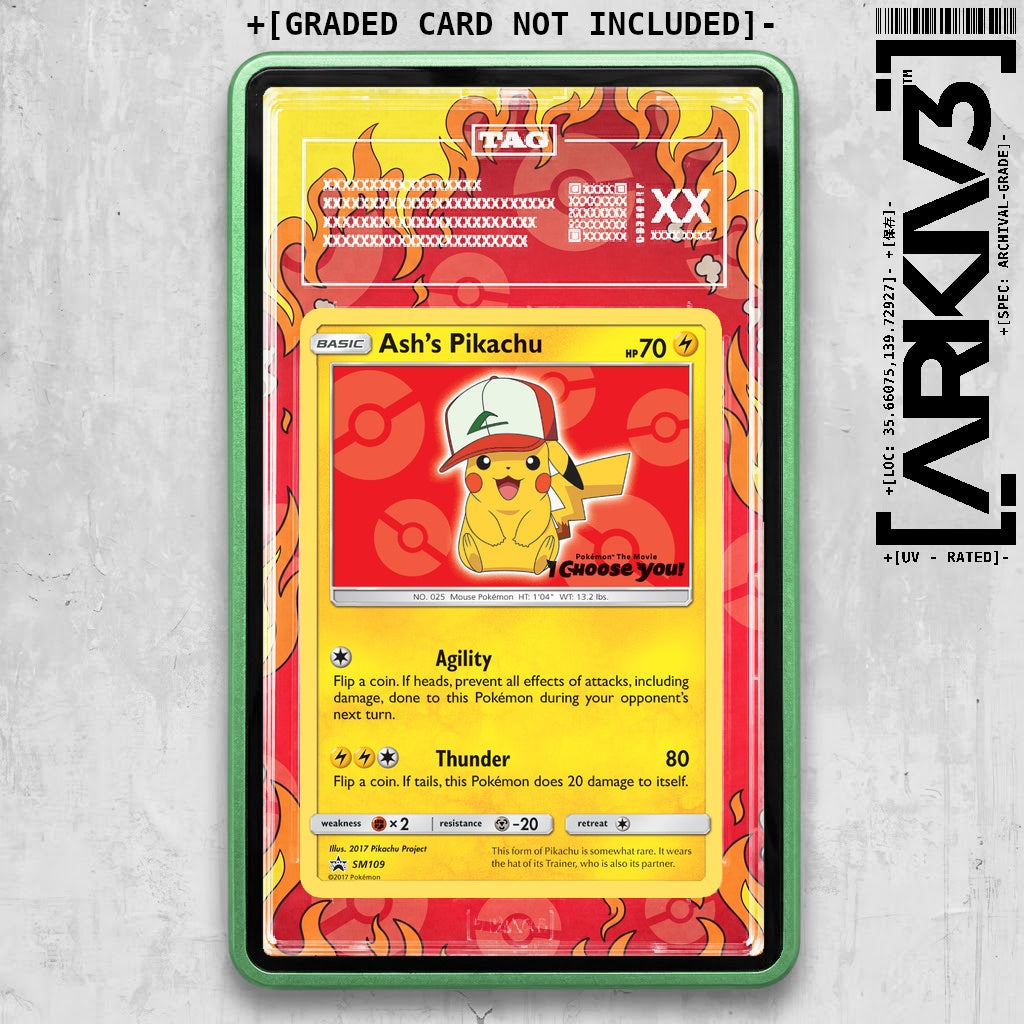 ARKIV3 TAG graded front - Green