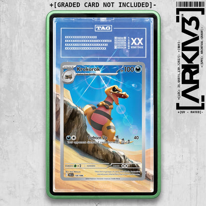 ARKIV3 TAG graded front - Green