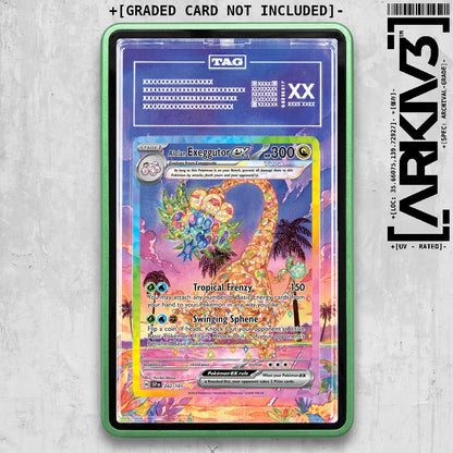 ARKIV3 TAG graded front - Green