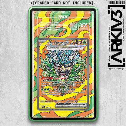 ARKIV3 TAG graded front - Green