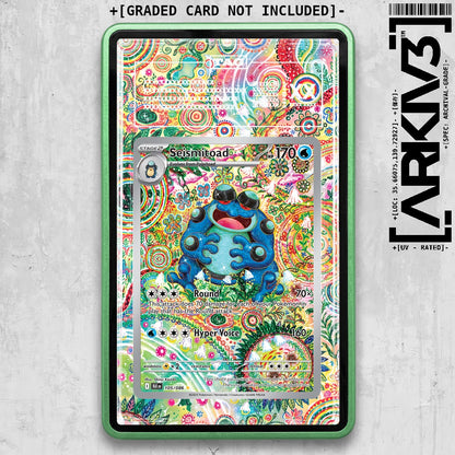 ARKIV3 TAG graded front - Green