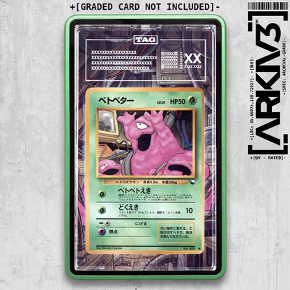 ARKIV3 TAG graded front - Green