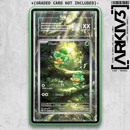 ARKIV3 TAG graded front - Green