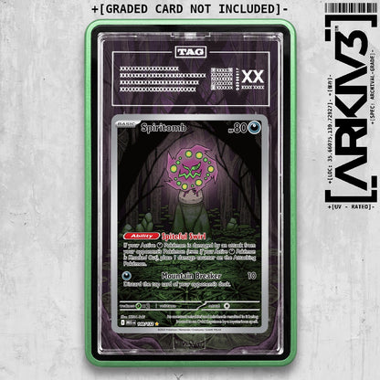 ARKIV3 TAG graded front - Green
