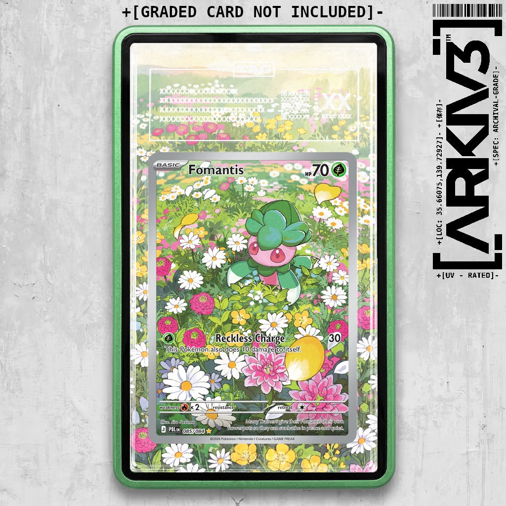 ARKIV3 TAG graded front - Green