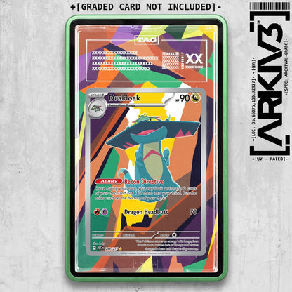 ARKIV3 TAG graded front - Green
