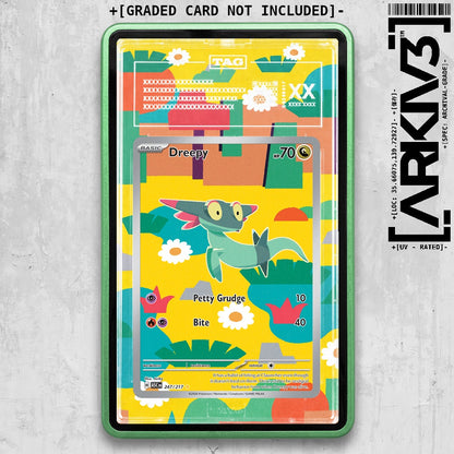 ARKIV3 TAG graded front - Green
