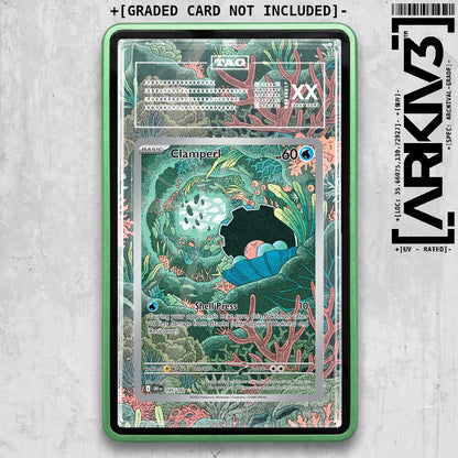 ARKIV3 TAG graded front - Green