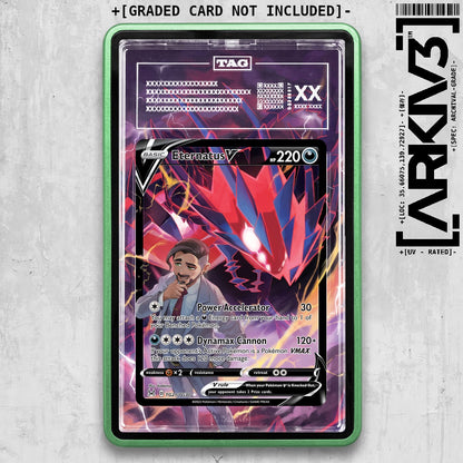 ARKIV3 TAG graded front - Green