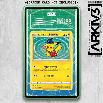 ARKIV3 TAG graded front - Green