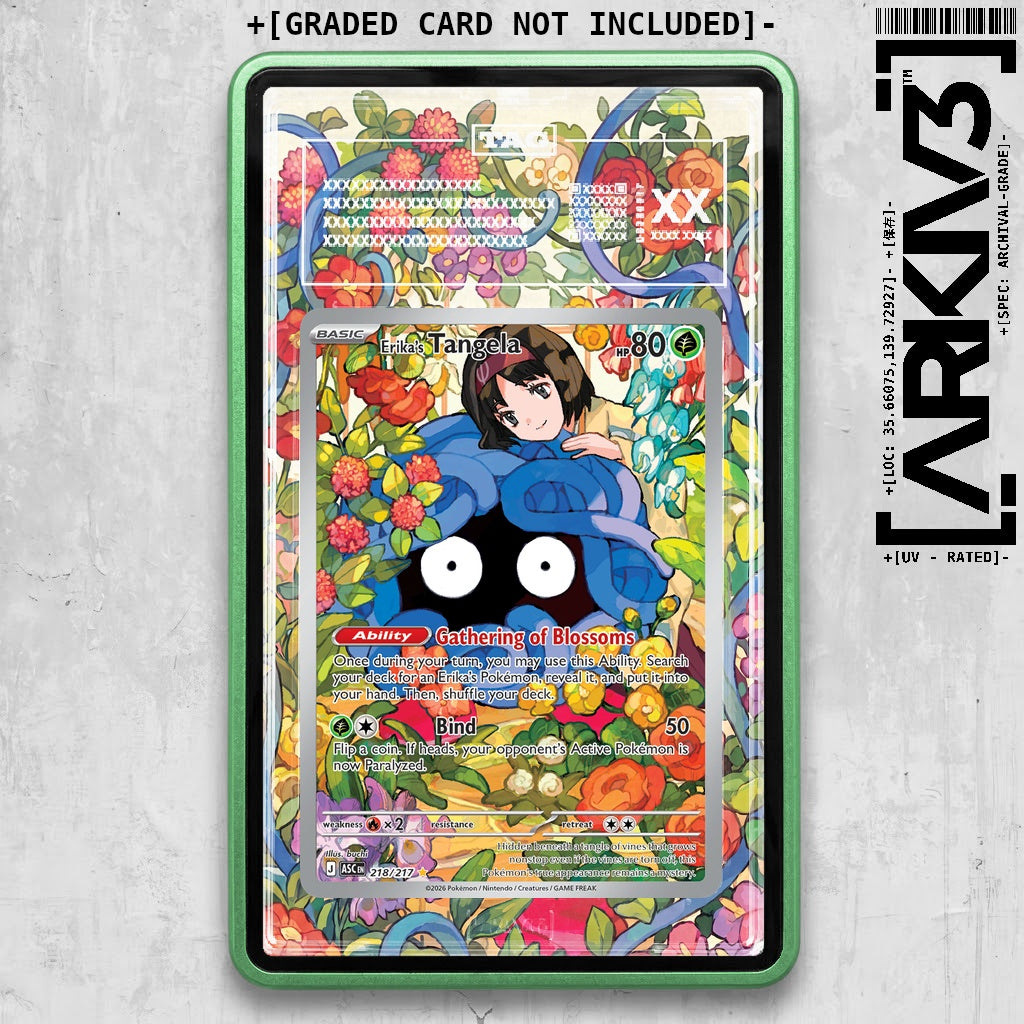 ARKIV3 TAG graded front - Green