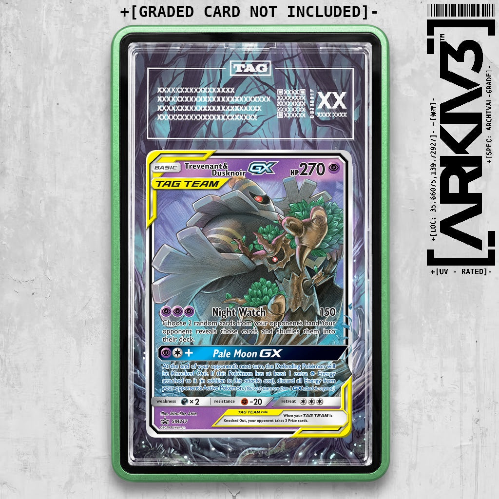 ARKIV3 TAG graded front - Green