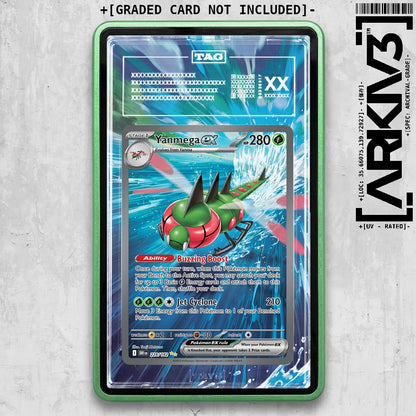 ARKIV3 TAG graded front - Green