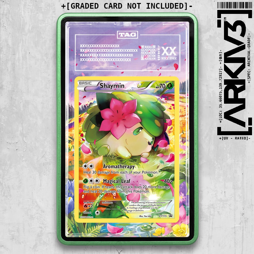 ARKIV3 TAG graded front - Green