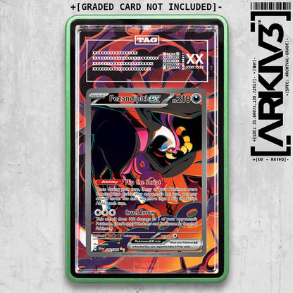 ARKIV3 TAG graded front - Green