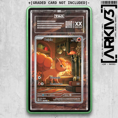 ARKIV3 TAG graded front - Green