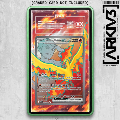 ARKIV3 TAG graded front - Green