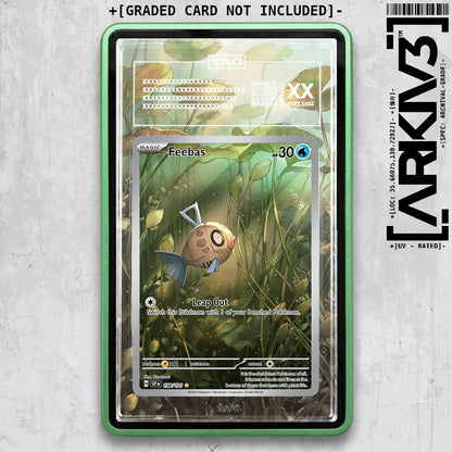 ARKIV3 TAG graded front - Green