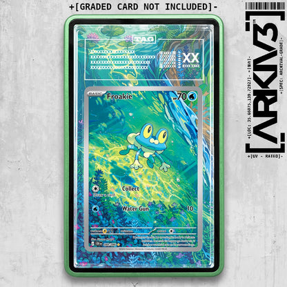 ARKIV3 TAG graded front - Green