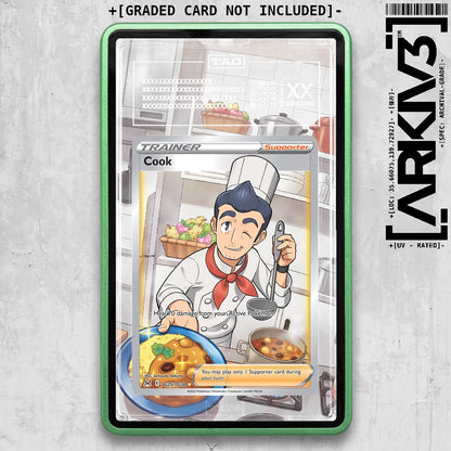 ARKIV3 TAG graded front - Green