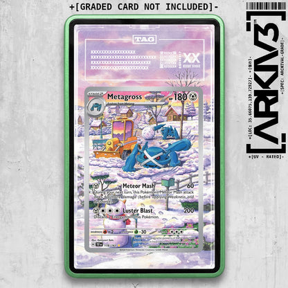 ARKIV3 TAG graded front - Green