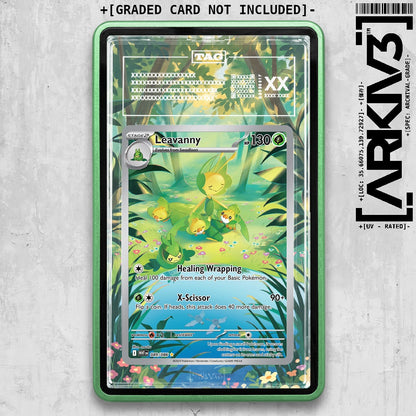 ARKIV3 TAG graded front - Green