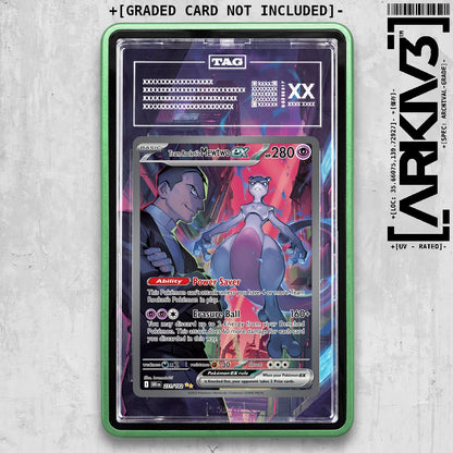 ARKIV3 TAG graded front - Green