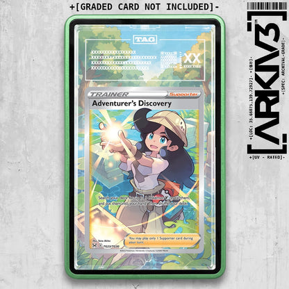 ARKIV3 TAG graded front - Green