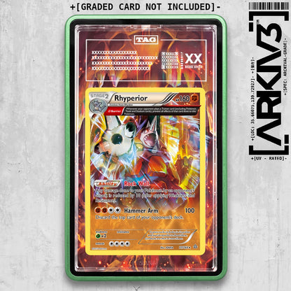ARKIV3 TAG graded front - Green
