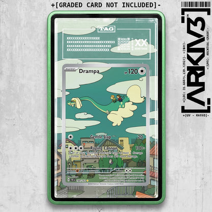 ARKIV3 TAG graded front - Green