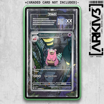 ARKIV3 TAG graded front - Green