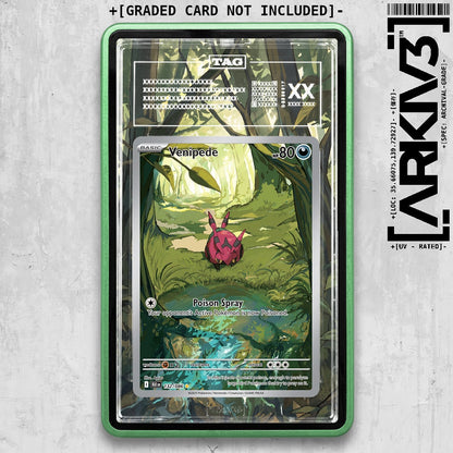ARKIV3 TAG graded front - Green