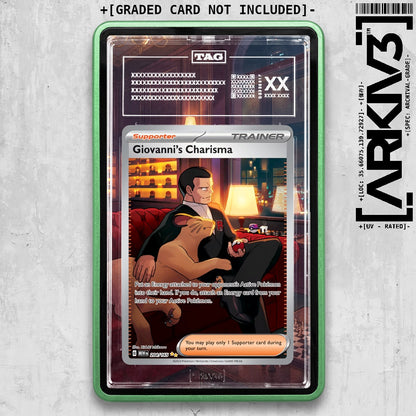 ARKIV3 TAG graded front - Green