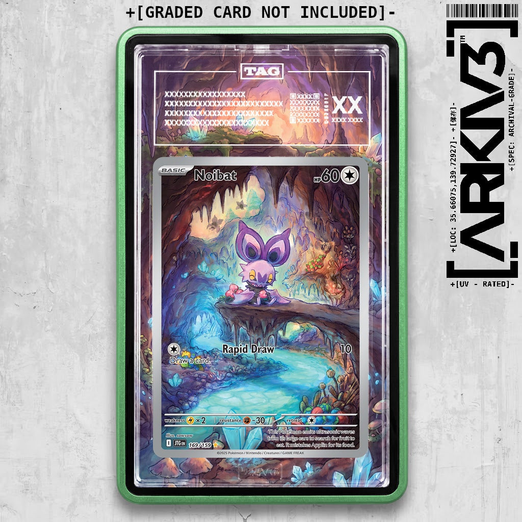 ARKIV3 TAG graded front - Green