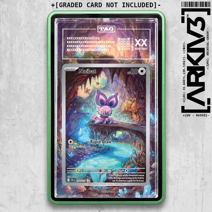 ARKIV3 TAG graded front - Green