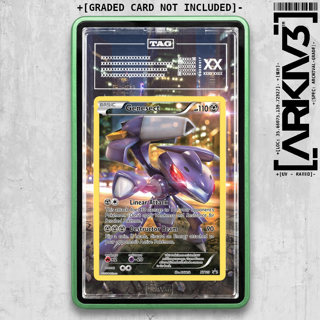 ARKIV3 TAG graded front - Green
