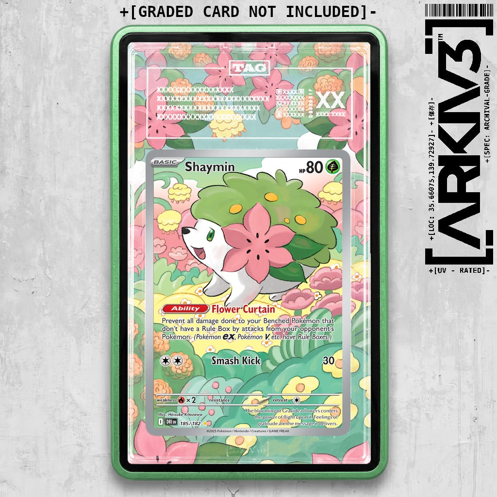 ARKIV3 TAG graded front - Green