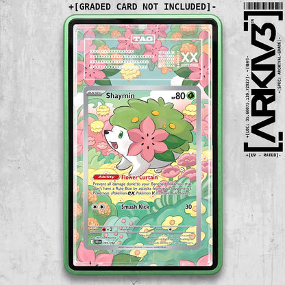 ARKIV3 TAG graded front - Green