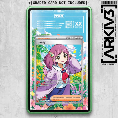 ARKIV3 TAG graded front - Green