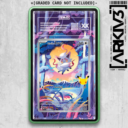ARKIV3 TAG graded front - Green