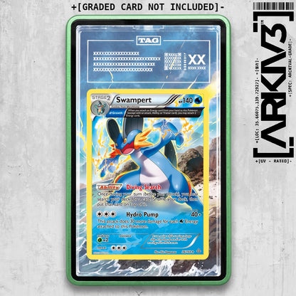 ARKIV3 TAG graded front - Green